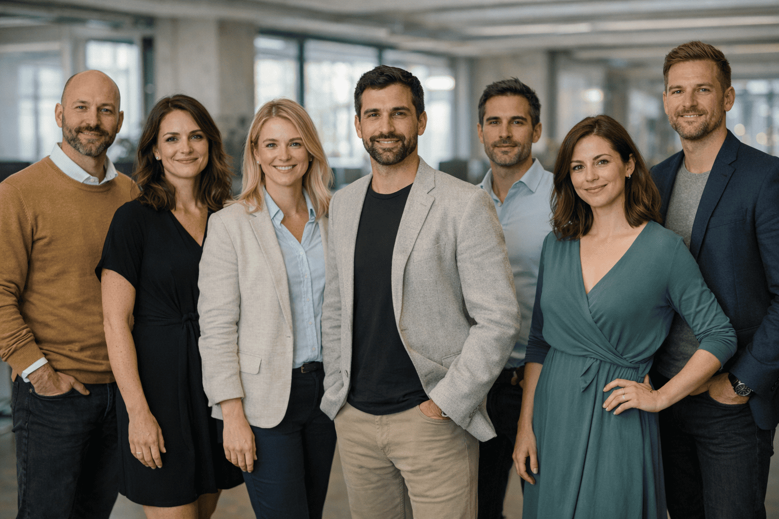 Team working on AI trading platform — Arventixia
